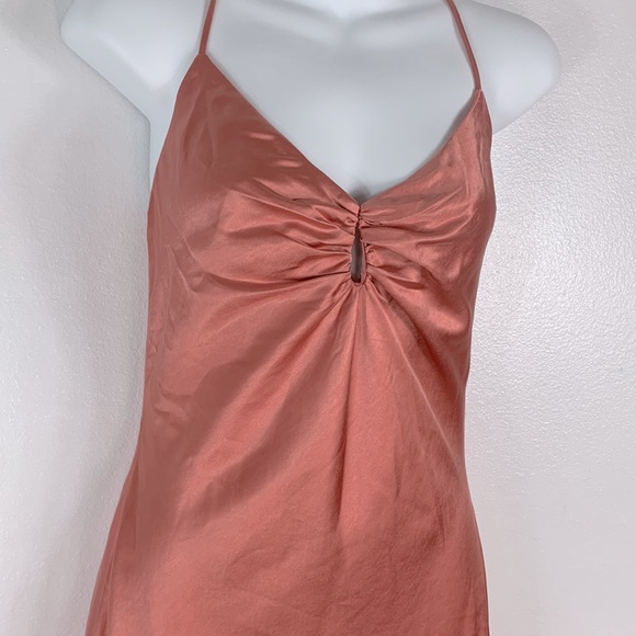 REVOLVE Camila Coelho Arnoldo Midi Dress in Rust Small size S - Picture 6 of 7